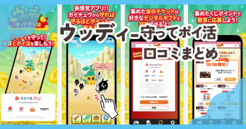 ウッディ-守ってポイ活口コミまとめ