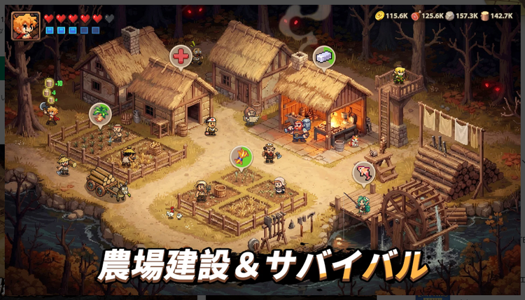 【トップヒーローズ】農場建設＆サバイバル