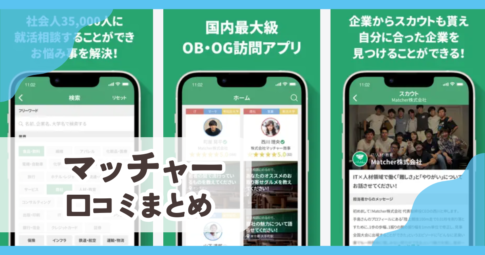 【マッチャー Matcher】口コミ評判まとめ