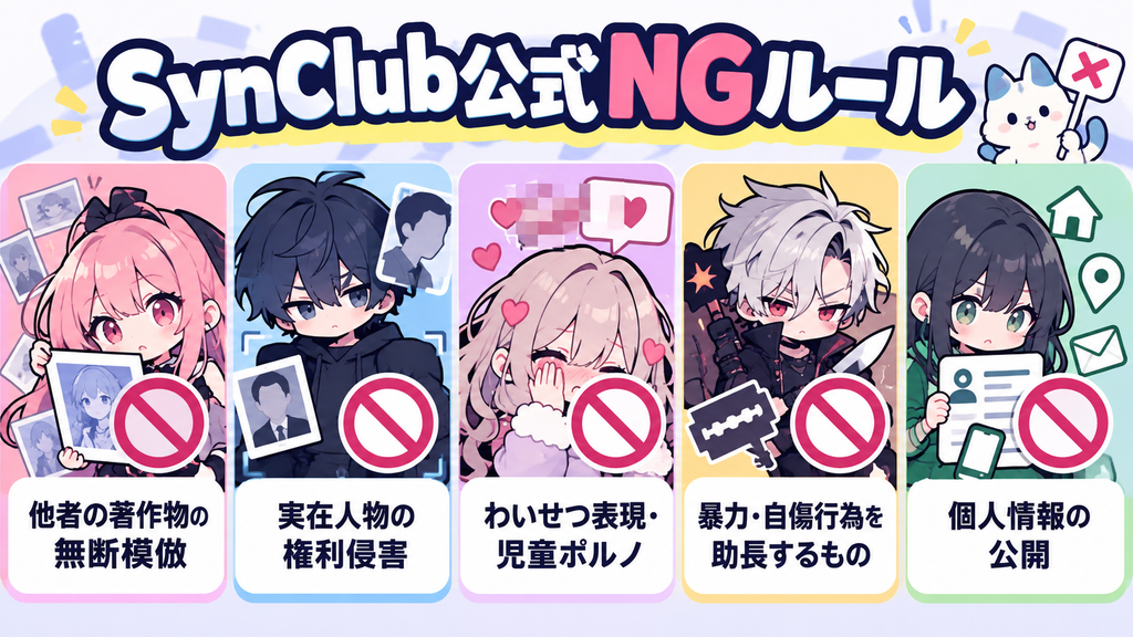 SynClub公式NGルール