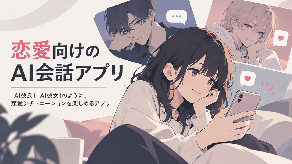 恋愛向けのAI会話アプリ