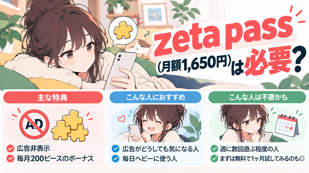 zeta pass（月額1,650円）は必要？